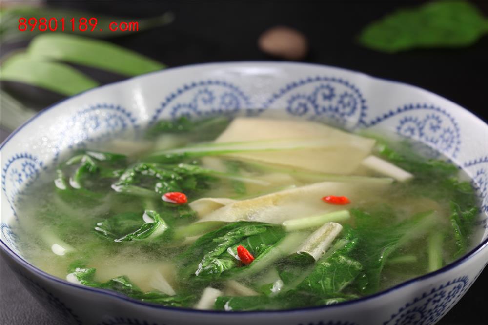 D鸡汤豆筋小白菜 - 副本
